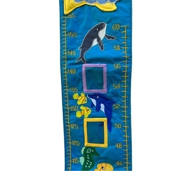 Regency Creations quilted wall hanging growth chart for baby nursery - Picture 5 of 6